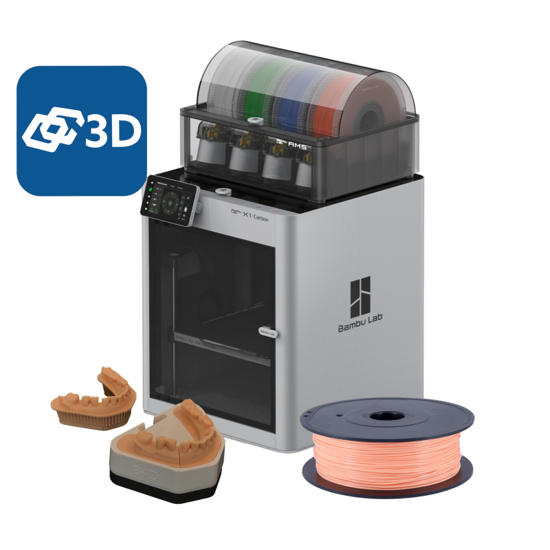 Bambu Lab X1-Carbon Combo 3D Drucker